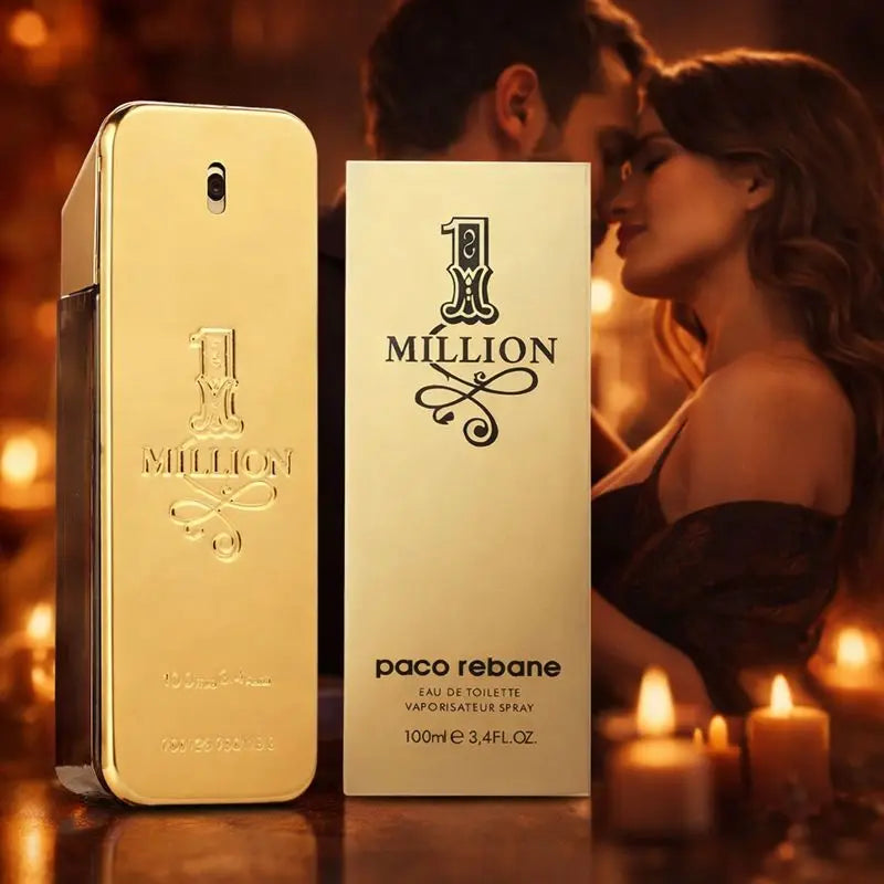 Paco Rabanne 1 Million Eau de Toilette for Men 100ml 3.4oz