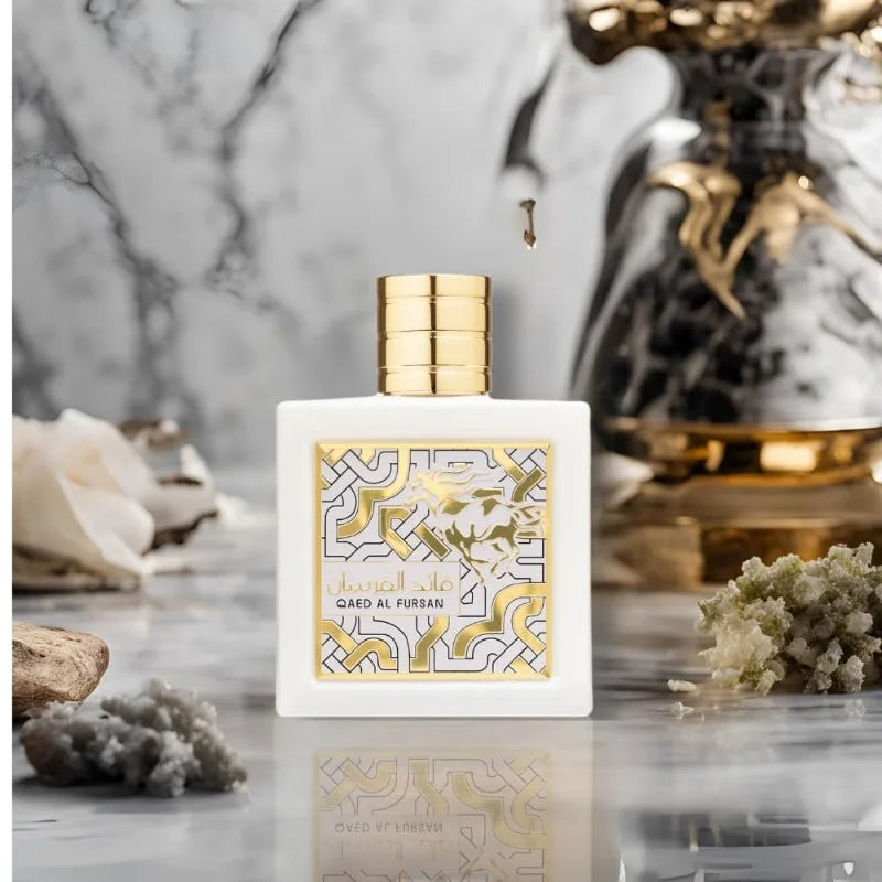 Lattafa Qaed Al Fursan for Men Eau de Parfum Spray, 3.04 Ounce ferrersa