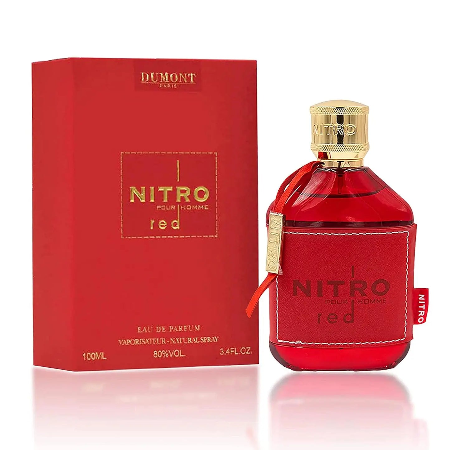 Nitro Red 3.4 Fl Oz Eau De Parfum for Men