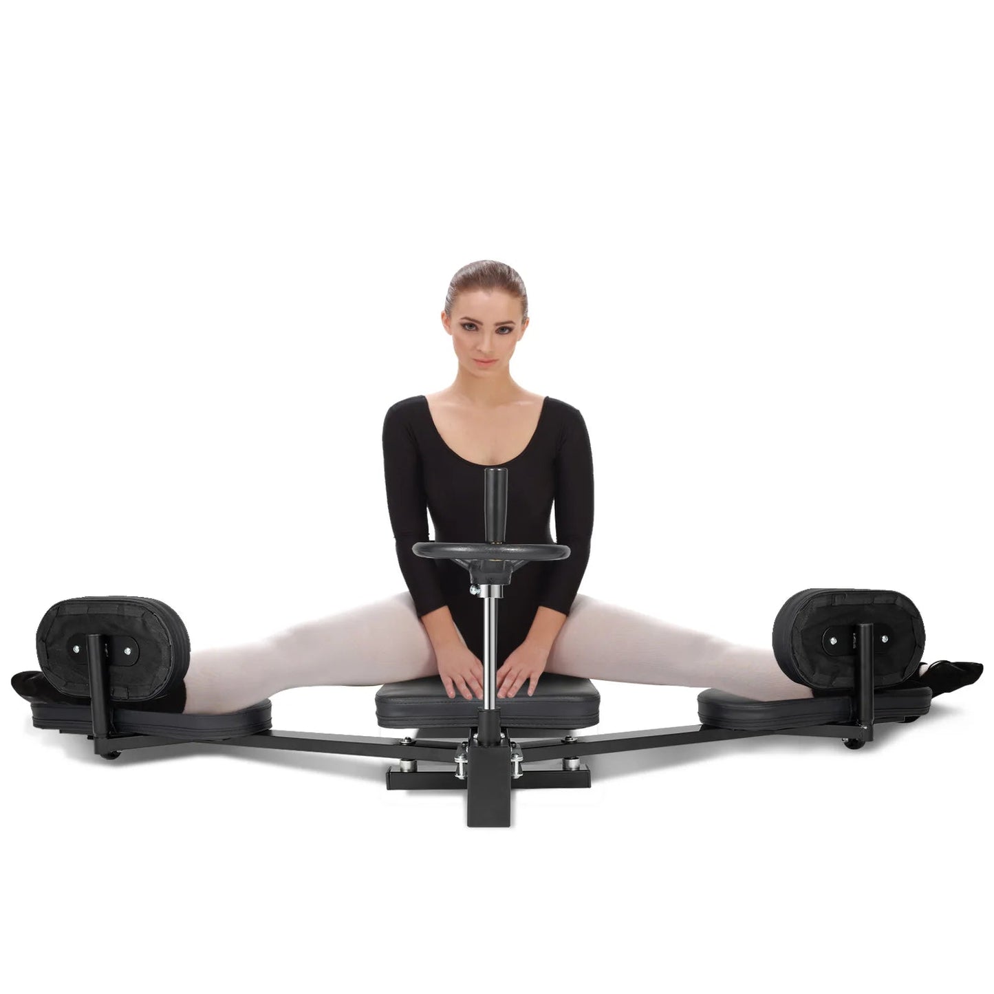 Leg Stretcher Fitness Training Equipment Sports Flexibility Stretching Machine 3 Bar 100KG for Ballet Yoga Home Gym Exercise ferrersa