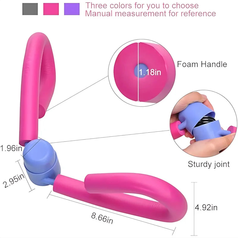 Leg Kegel Trainer – Fleece Material, Home Leg Muscle Training, Yoga Use, Pelvic Floor Exercise ferrersa