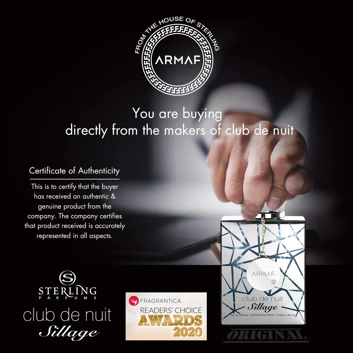 Armaf Club De Nuit Sillage For Unisex Eau de Parfum Spray, 3.6 Ounce ferrersa