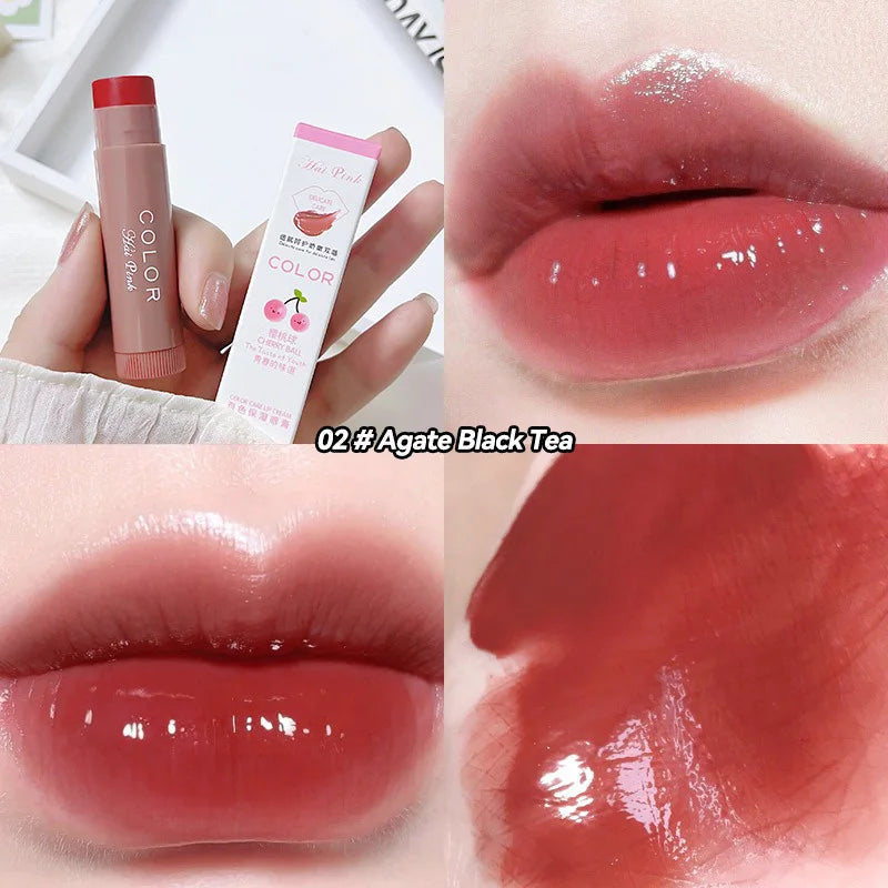 HAIPINK 3-Piece Set Tinted Moisturizing Lip Balm - Hydrating, Fade Lip Lines, Prevent Chapping ferrersa