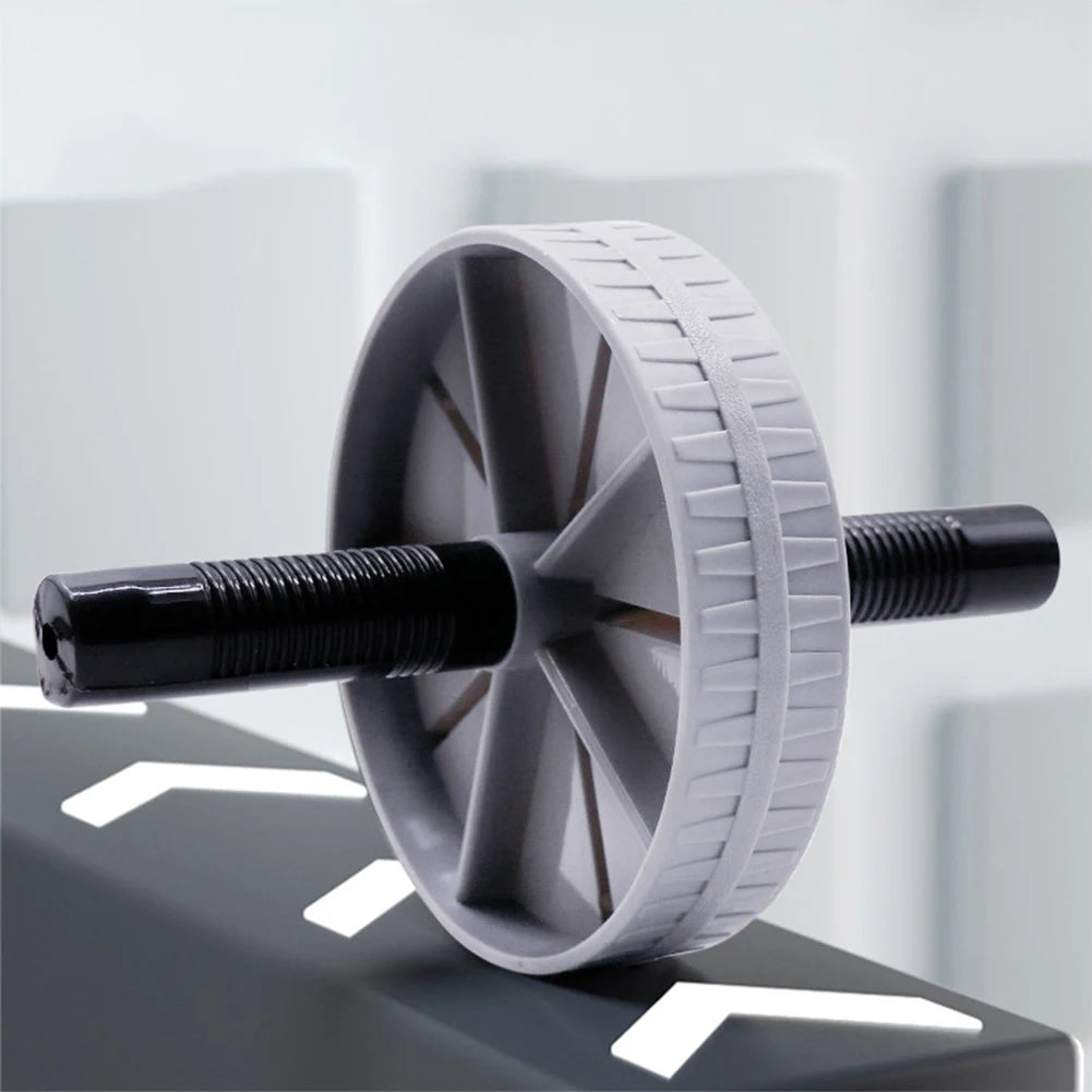 Workout AB Roller Wheel Non-slip Abdominal Roller No Noise Abdominal Trainer Abdominal Exerciser for Home Gym Strength Workouts ferrersa