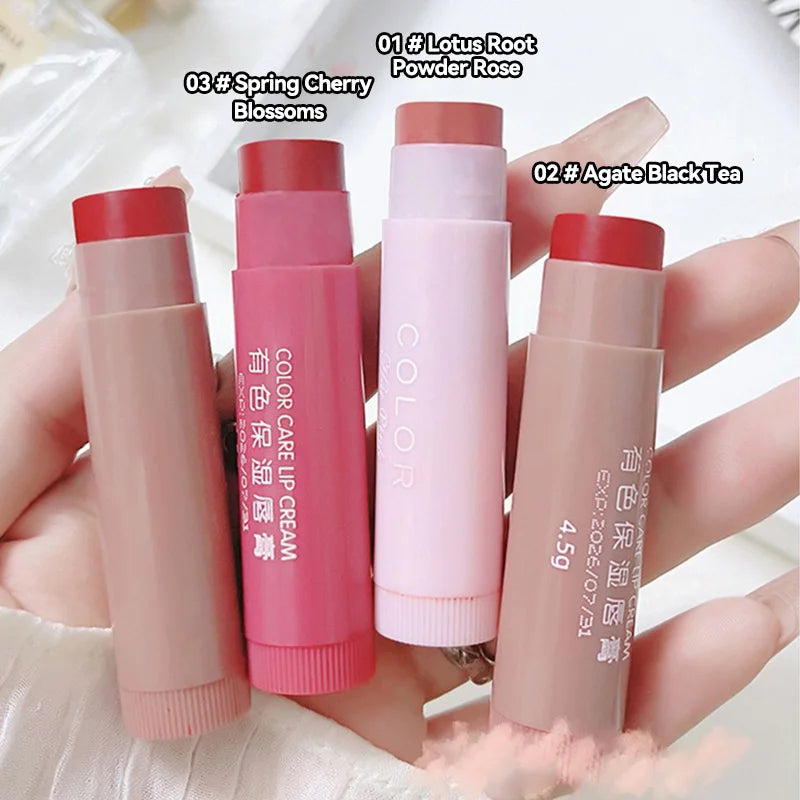 HAIPINK 3-Piece Set Tinted Moisturizing Lip Balm - Hydrating, Fade Lip Lines, Prevent Chapping ferrersa