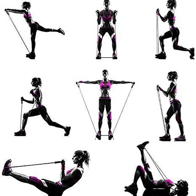 Resistance Bands With Handles, Exercise Bands, Workout Bands With Handles For Men Women, Strength Training Equipment At Home ferrersa