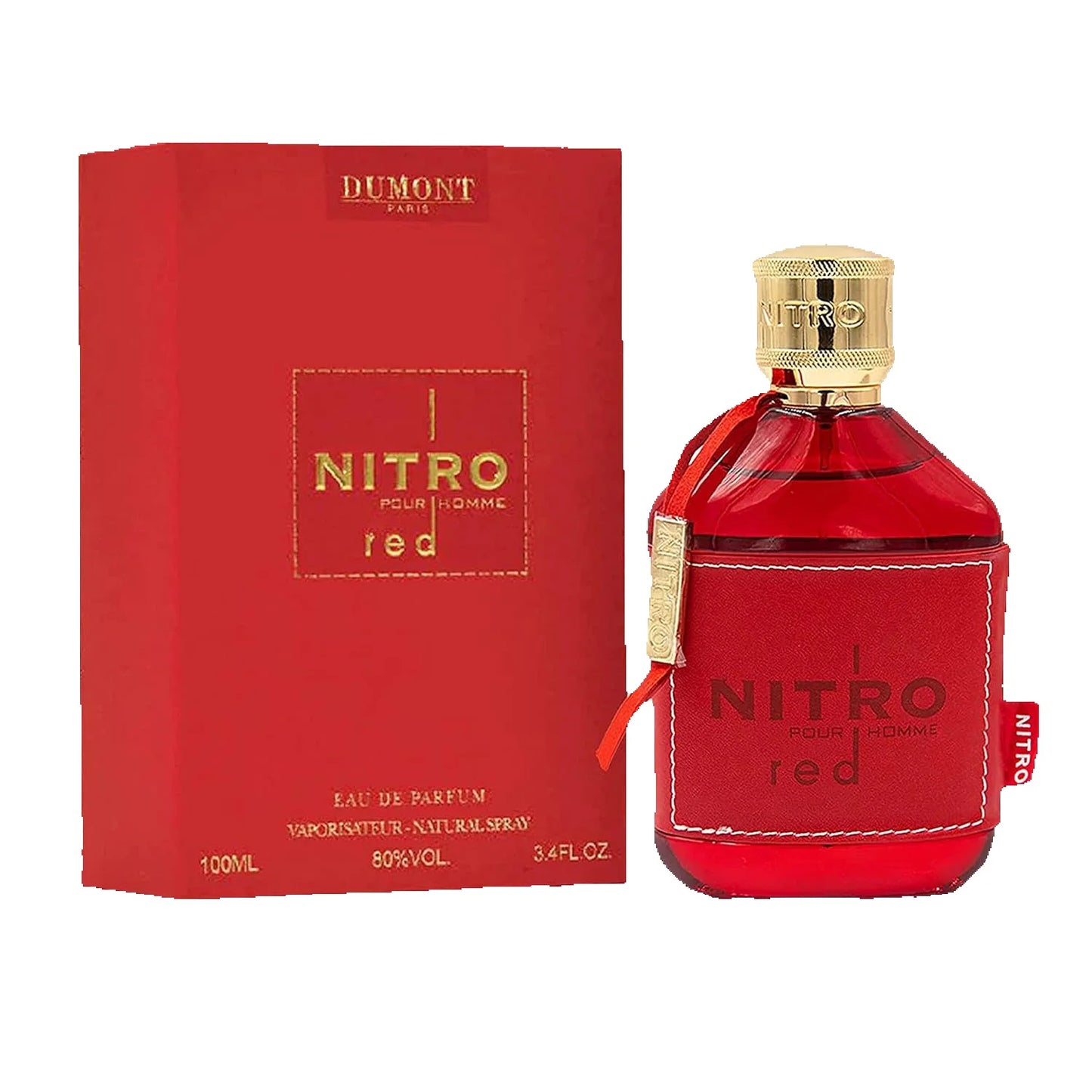 Nitro Red 3.4 Fl Oz Eau De Parfum for Men