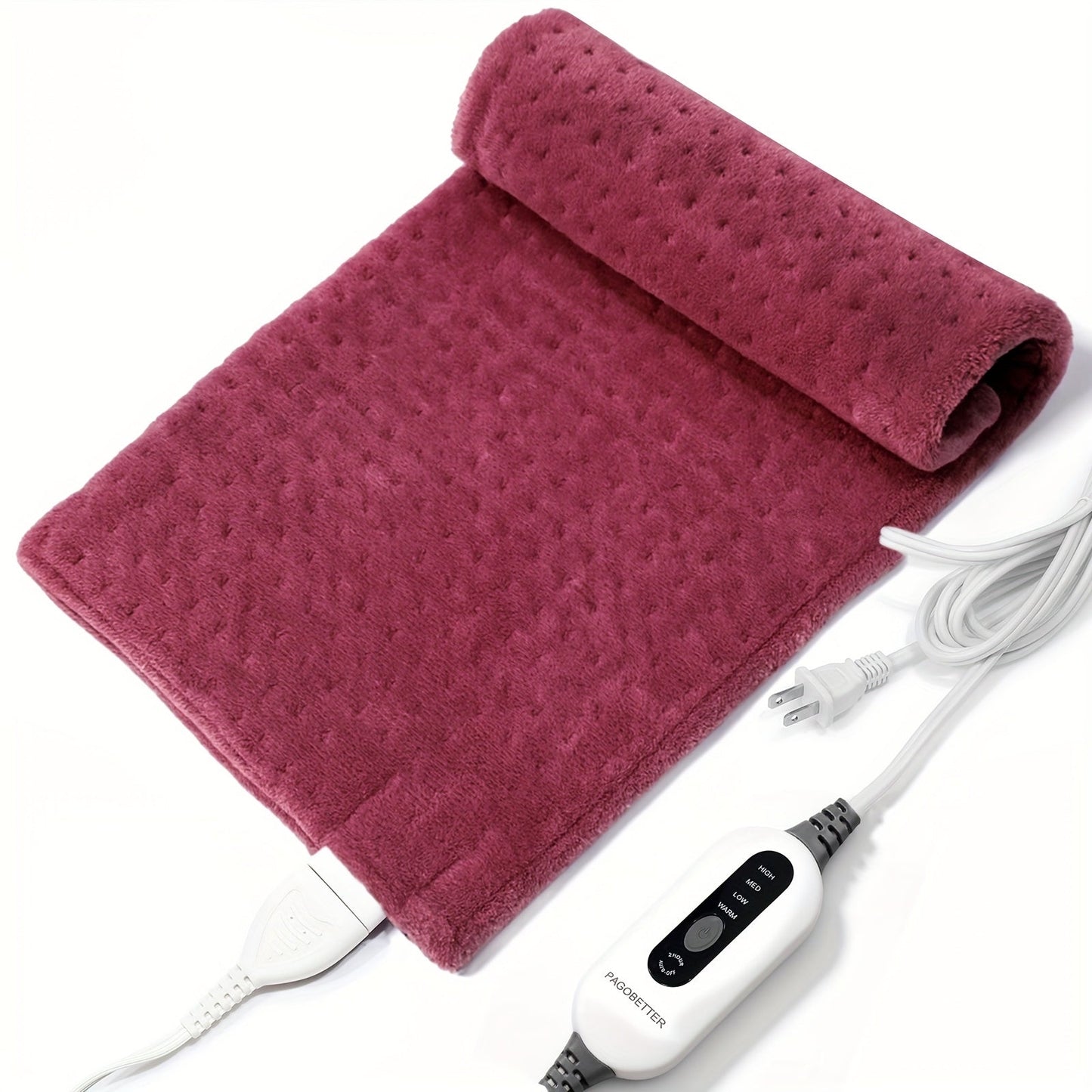 Electric Blanket, Fast Warming Flannel Material with Adjustable Heat Levels & Auto Shut-Off, Machine Washable Soft Throw, 50x60in 3XL 33x17in Plus 12x24in & Small 12x15, Birthday Christmas Gifts for Women Men Family ferrersa