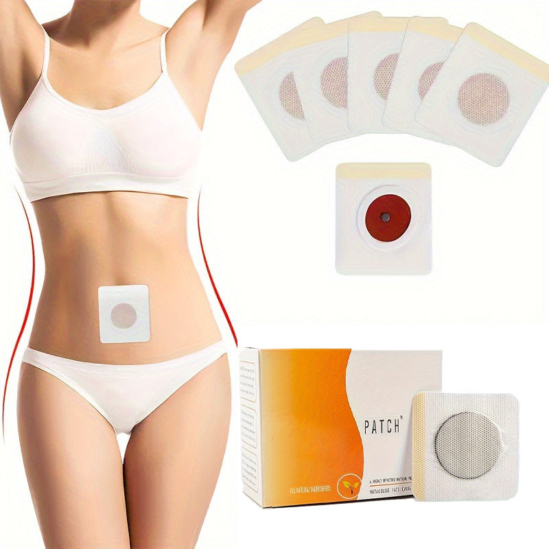 Navel Belly Button Patch Slimming Patch Abdomen Magnetic Detox Sticker ferrersa