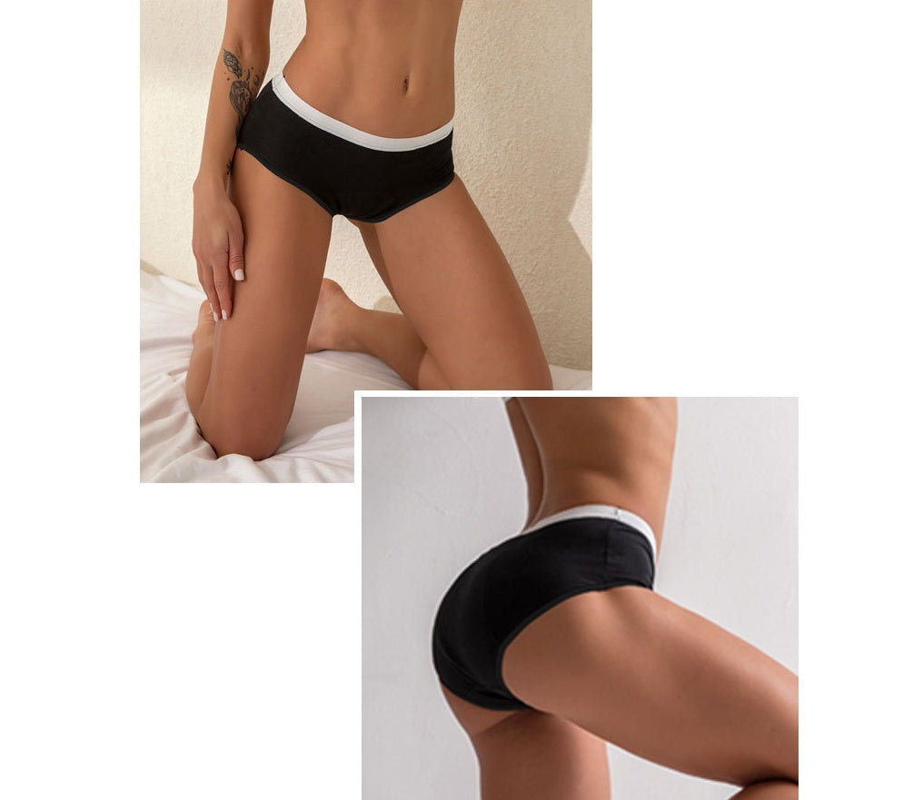 Large Size Ladies Cotton Physiological Underwear Front And Rear Leak-proof Four-layer Sanitary Napkin-free Aunt Panties ferrersa
