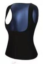 Men's And Women's Corset Violent Sweat Suit Belly Fitness Vest ferrersa