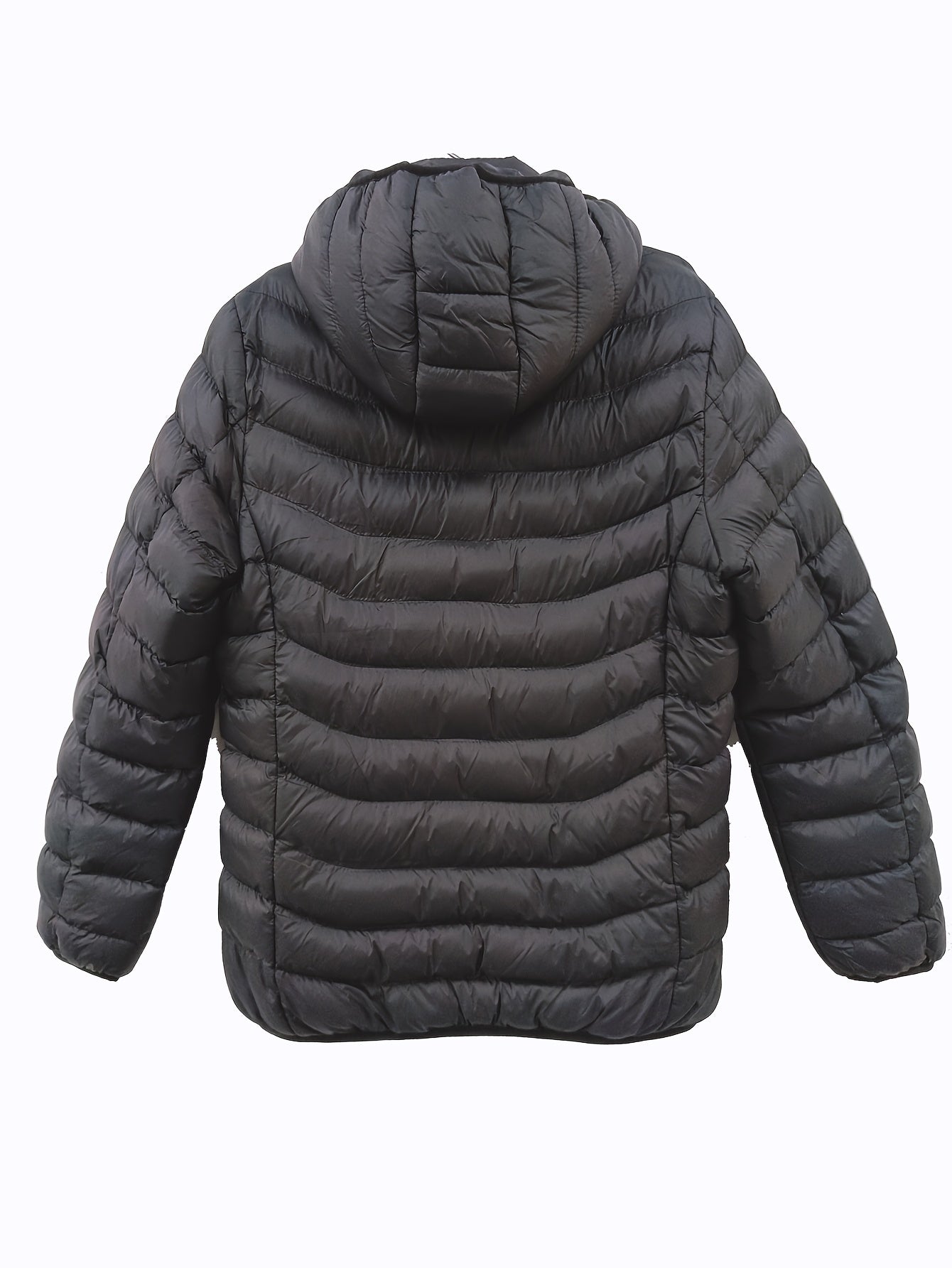 Men's Smart Heating Jacket with 21 Zones - USB Rechargeable, Warm & Cozy for Fall/Winter, Machine Washable, Polyester, Hooded Design ferrersa