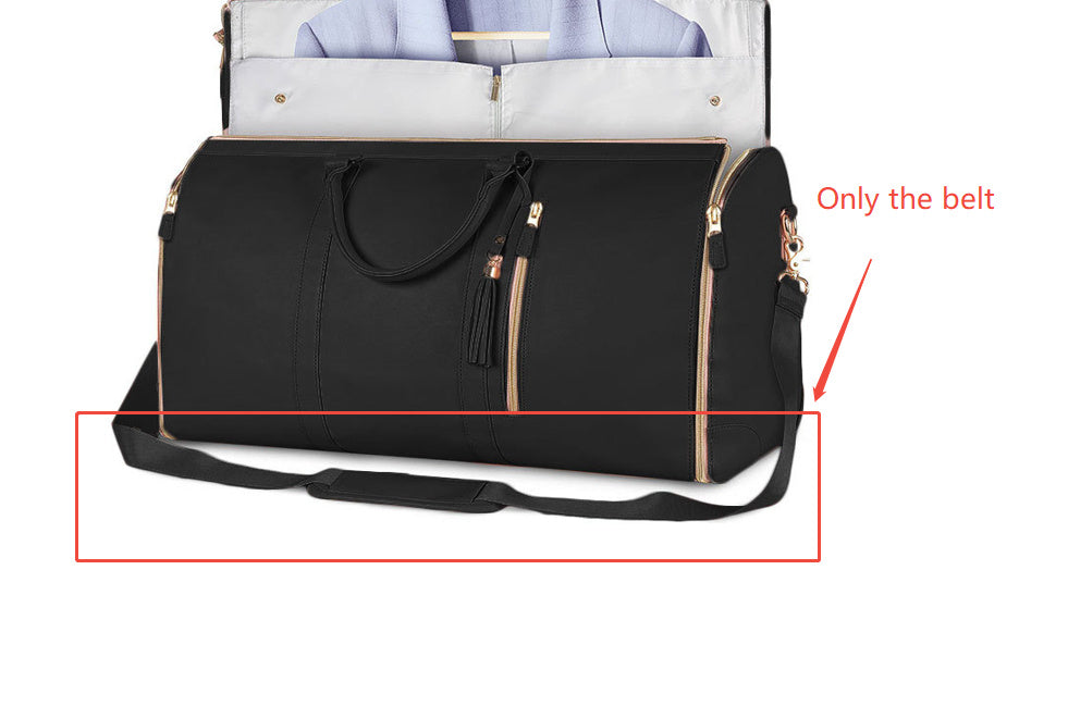 Large Capacity Travel Duffle Bag Women's Handbag Folding Suit Bag Waterproof Clothes Totes ferrersa