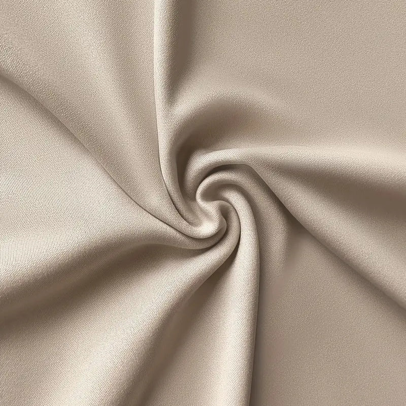 Women's V-Neck Short Dress With Pockets - Long Sleeve Belted Casual Fall Dress ferrersa