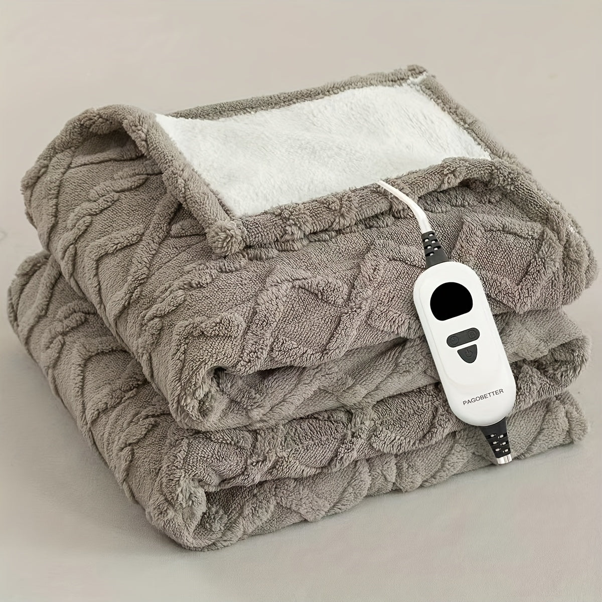 Electric Blanket, Fast Warming Flannel Material with Adjustable Heat Levels & Auto Shut-Off, Machine Washable Soft Throw, 50x60in 3XL 33x17in Plus 12x24in & Small 12x15, Birthday Christmas Gifts for Women Men Family ferrersa