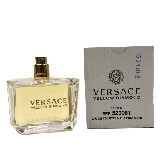 VERSACE/VERSACE YELLOW DIAMOND/VERSACE EDT SPRAY NO CAP TESTER 3.0 OZ (W) ferrersa