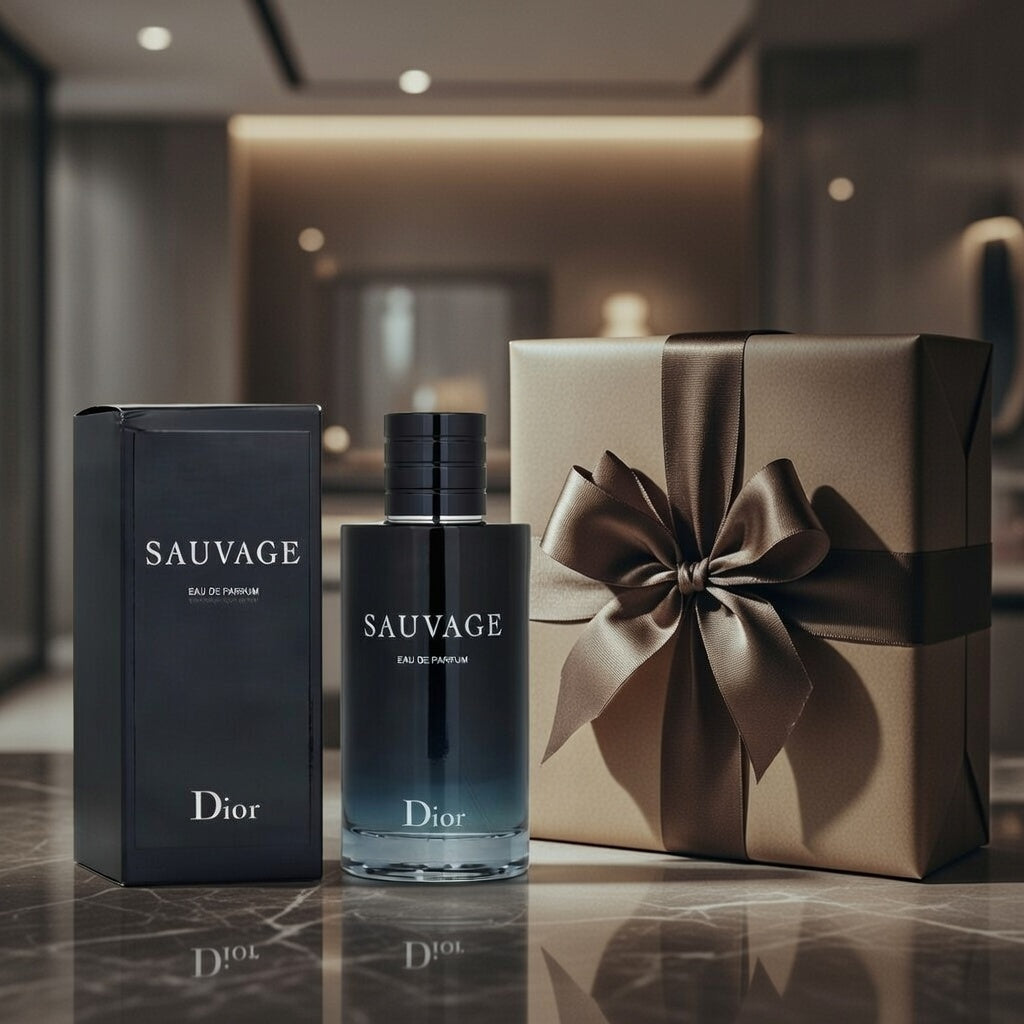 Mystery Gift + Sauvage by Christian Dior, 6.8 oz EDP Spray for Men ferrersa