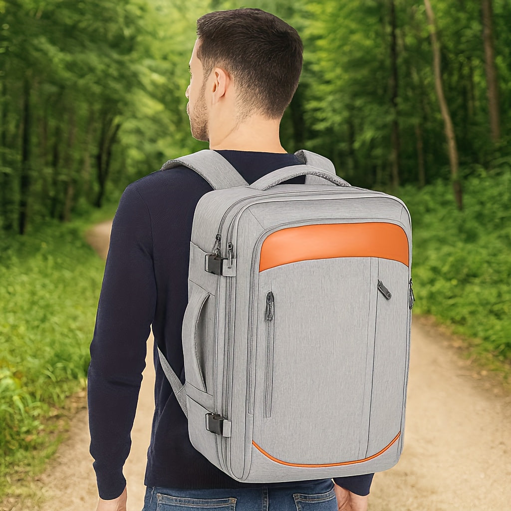 Travel Backpack, Extra Large 10.57gal Airline Approved Travel Backpacks with 3 Packing Cubes for Women Men,Carry On Backpack, Expandable Overnight Luggage Daypack Business Weekender Bag, Travel Backpack Airline Approved, Carr ferrersa