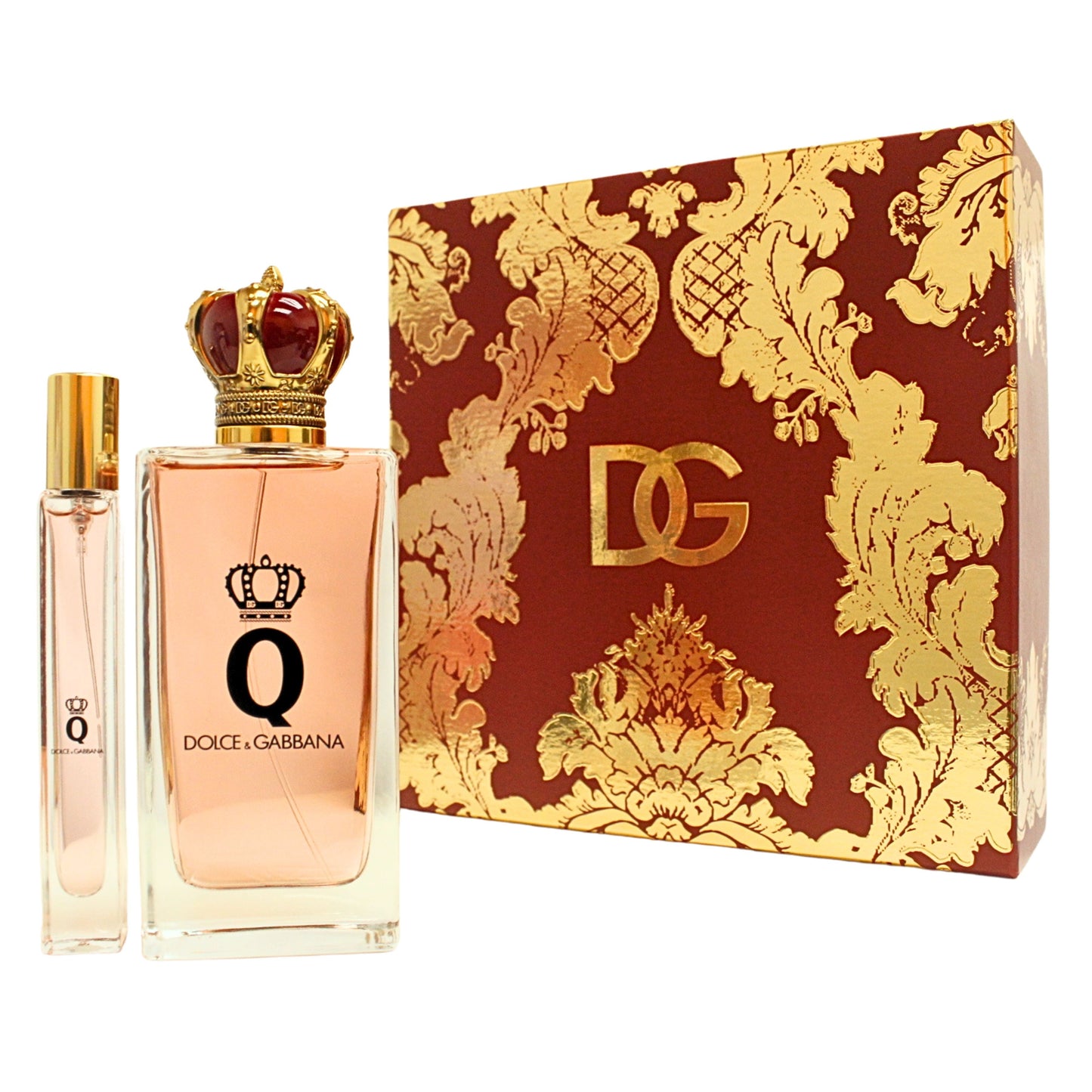 Q For Women By Dolce & Gabbana 2 Pc. Gift Set (Eau De Parfum Spray 3.3 oz. / 100 ml & 0.33 oz / 10 ml) ferrersa