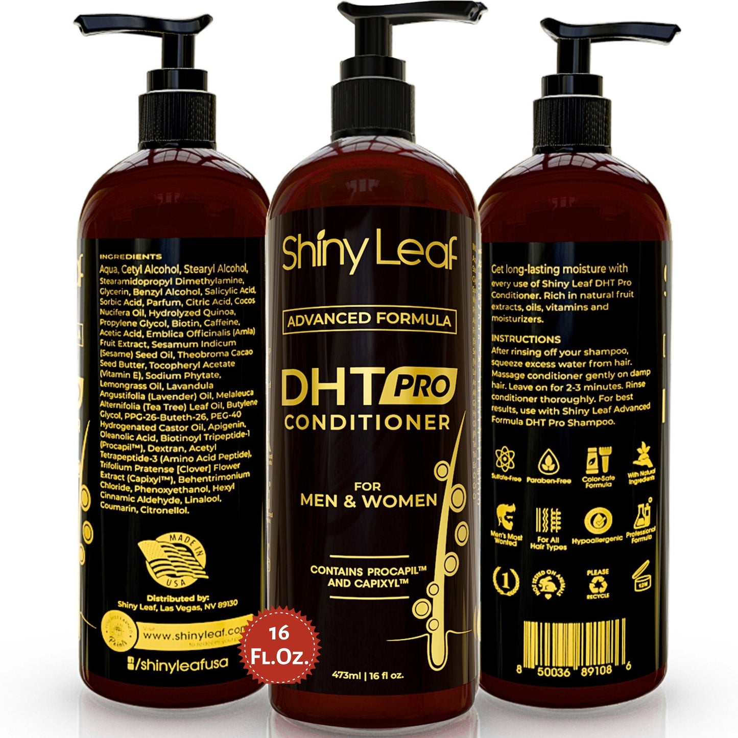 DHT Pro Conditioner with Procapil and Capixyl Shiny Leaf