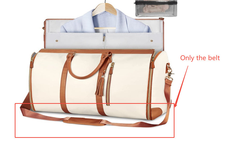 Large Capacity Travel Duffle Bag Women's Handbag Folding Suit Bag Waterproof Clothes Totes ferrersa
