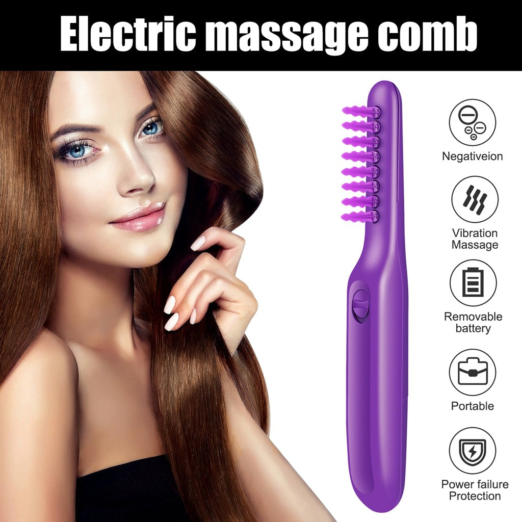 Electric Detangling Brush Scalp Massage Hair Brush ferrersa