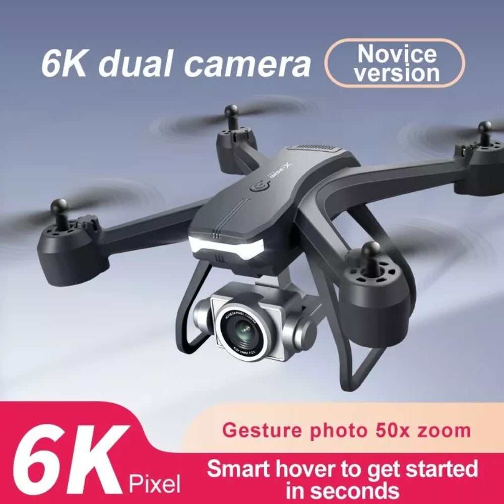 V14 Professional Drone 6K HD Dual Camera Wifi FPV Portable RC Quadcopter 2 BATTERY,Drones Suitable For Adults & Beginners.Logistics Is Randomly Sent By UPS,USPS,Self-pickup. DC-Powered by People