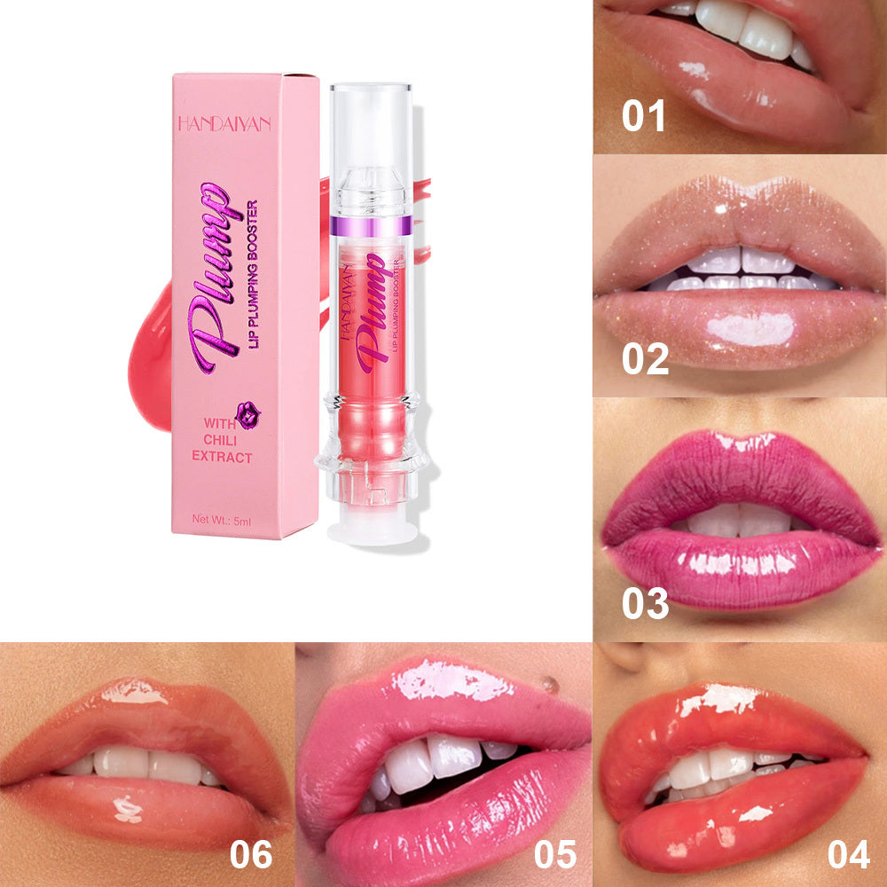 New Tube Lip Rich Lip Color Slightly Spicy Lip Honey Lip Glass Mirror Face Lip Mirror Liquid Lipstick ferrersa