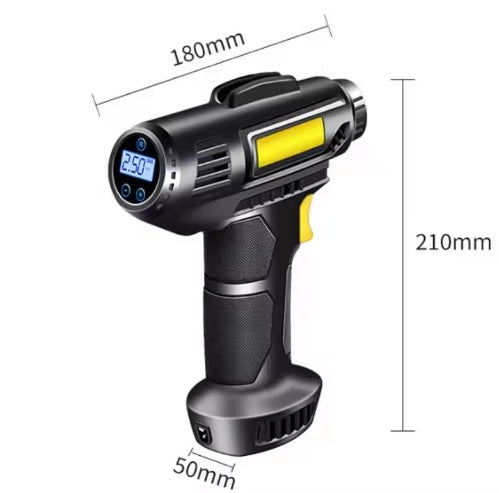 Car Tire Inflator Wireless Intelligent Digital Display Portable Handheld Car Inflator Bicycle DC-Powered by People