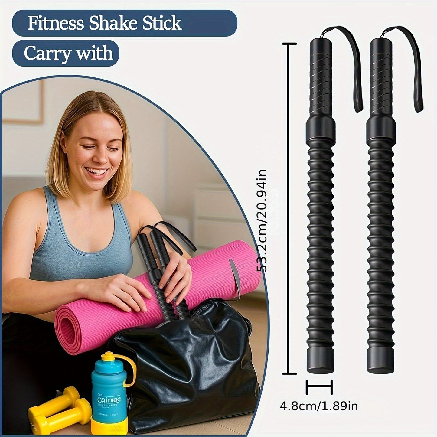 [Portable Fitness Rope] 2pcs Cordless Combat Rope Men's And Women's Home Gym Portable Fitness Rope Household Portable Arm Muscle Sling Fitness Products ferrersa