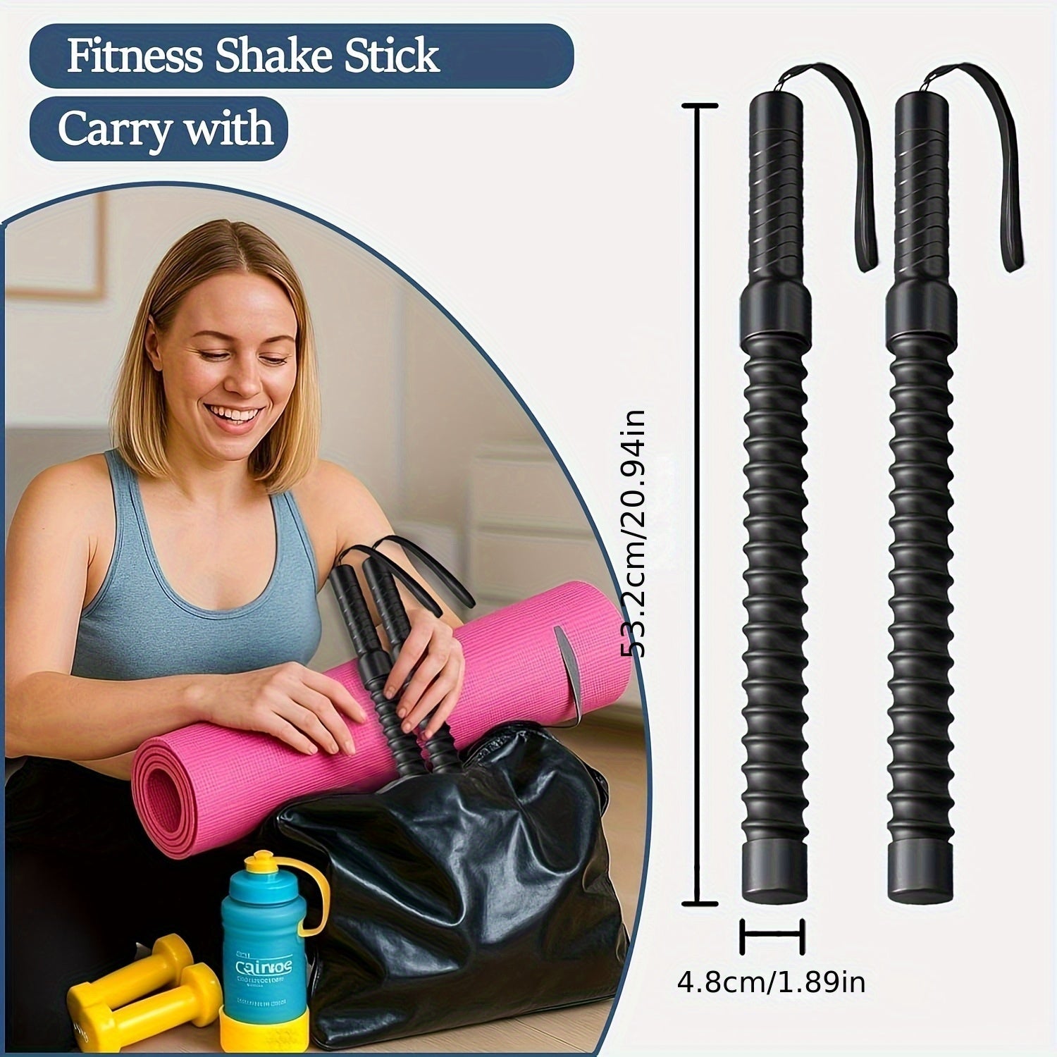 [Portable Fitness Rope] 2pcs Cordless Combat Rope Men's And Women's Home Gym Portable Fitness Rope Household Portable Arm Muscle Sling Fitness Products ferrersa