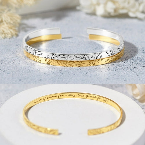 Bridesmaid Bracelet Gift, Bridesmaid Proposal Gift, Maid of Honor Gift ferrersa