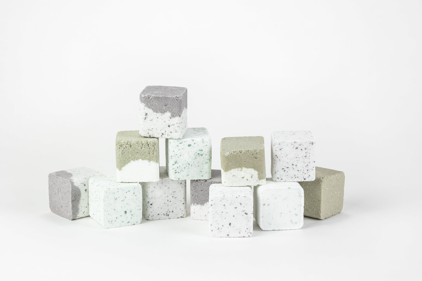 CBD Shower Steamers Gift Set with CBD - 5 Big Fizzies (THC Free) Lizush soap