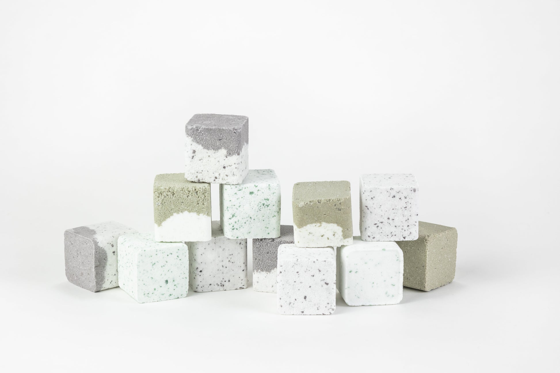 CBD Shower Steamers Gift Set with CBD - 5 Big Fizzies (THC Free) Lizush soap